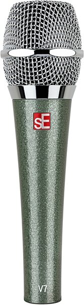 sE Electronics V7 Handheld Supercardioid Dynamic Vocal Microphone, Vintage Edition, Action Position Front