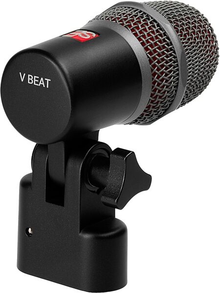 sE Electronics V Beat Dynamic Drum Microphone, New, Action Position Back