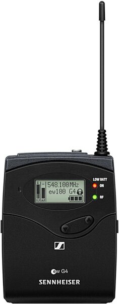 Sennheiser EK 100 G4 Wireless Camera Receiver, Band A1 (470 - 516 MHz), Action Position Back