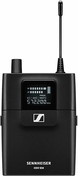 Sennheiser XSW IEM SET Wireless In-Ear Monitor System, Band B (572 - 596 MHz), Action Position Back