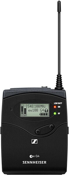 Sennheiser EK 100 G4 Wireless Camera Receiver, Band A (516 - 558 MHz), Action Position Back
