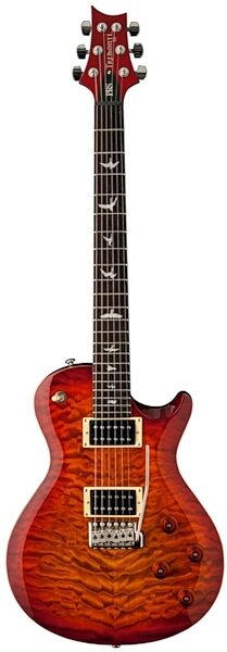 PRS Paul Reed Smith SE Mark Tremonti Custom Quilt Top Electric Guitar, Cherry Burst