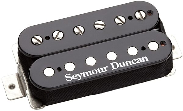 Seymour Duncan TB6 Duncan Distortion Trembucker Humbucker Electric Guitar Pickup, Black, Black