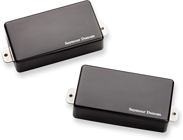 Seymour Duncan AHB-1b Blackout Bridge Pickup, Black Chrome, Action Position Front