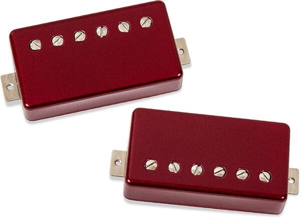 Seymour Duncan Hot-Rodded Humbucker Pickup Set, Crimson Red, Action Position Front