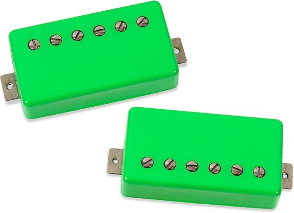 Seymour Duncan Hot-Rodded Humbucker Pickup Set, Lime Green, Action Position Front