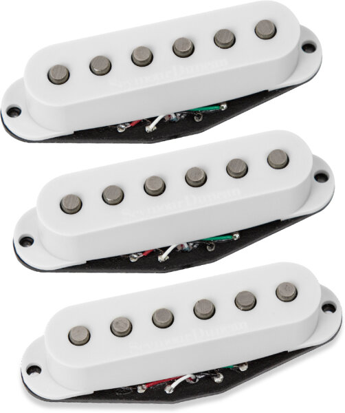 Seymour Duncan Hot Chicken Strat Stack Pickup Set, White, Action Position Front