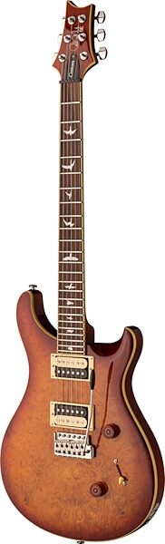 PRS Paul Reed Smith SE Custom 24 Laurel Burl Electric Guitar (with Gig Bag), Action Position Back