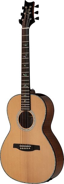 PRS Paul Reed Smith SE P50E Parlor Acoustic-Electric Guitar (with Gig Bag), Action Position Back
