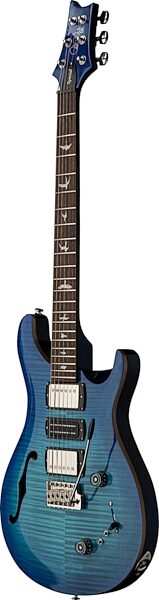 PRS Paul Reed Smith SE Special Semi-Hollowbody Electric Guitar, Lake Blue, Action Position Back