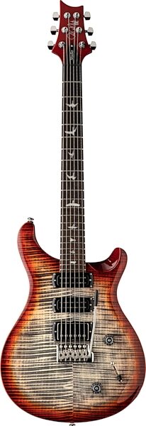 PRS Paul Reed Smith SE Studio Electric Guitar (with Gig Bag), Charcoal Cherry Burst, Action Position Back