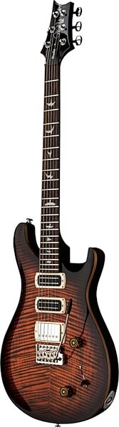 PRS Paul Reed Smith SE Studio Electric Guitar (with Gig Bag), Orange Tiger Smokeburst, Action Position Back