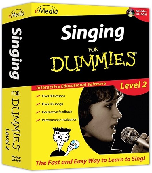 eMedia Singing For Dummies Level 2 Software, Main