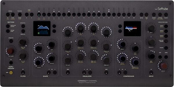 Softube Console 1 Channel Mk III Control Surface, New, Action Position Back