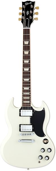 Gibson SG Standard Min-ETune Electric Guitar (with Case), Classic White
