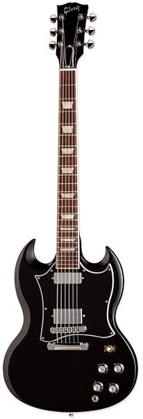 Gibson Limited Edition Run SG Standard 24 Fret Electric Guitar, with Firebird pickup (and Case), Ebony