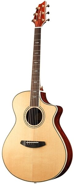 Breedlove Stage Exotic Concert CE Spruce Top Cocobolo Back and Sides Acoustic-Electric Guitar (with Gig Bag), Alt