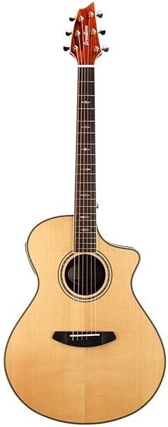 Breedlove Stage Exotic Concert CE Spruce Top Cocobolo Back and Sides Acoustic-Electric Guitar (with Gig Bag), Main