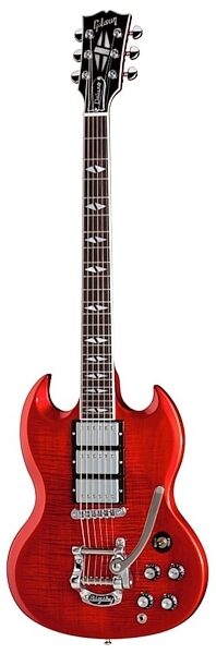 Gibson SG Deluxe Electric Guitar (with Case), Red Fade