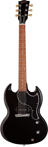 Gibson 1960s SG Junior Electric Guitar with Gig Bag, Ebony