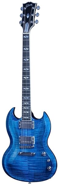 Gibson Limited Edition SG Supreme Electric Guitar (with Case), Ocean Blue