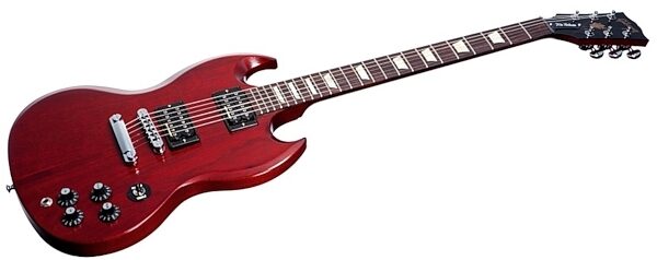 Gibson SG '70s Tribute Electric Guitar, Heritage Cherry Closeup