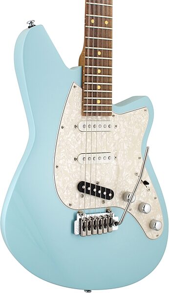 Reverend Six Gun Electric Guitar, Action Position Back