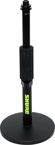 Shure by Gator SH-DESKTOP1 Round Base Desktop Microphone Stand, 6 inch, Open Box (Very Good), Main