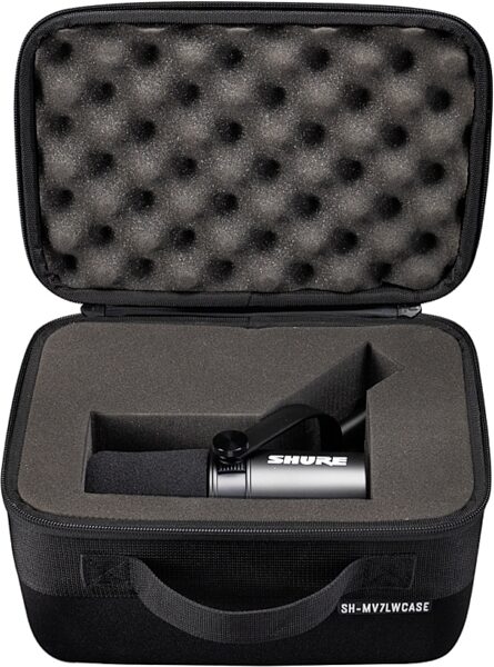 Shure by Gator Pro Lite Microphone Case for Shure MV7 Series Mics, New, Inside Case
