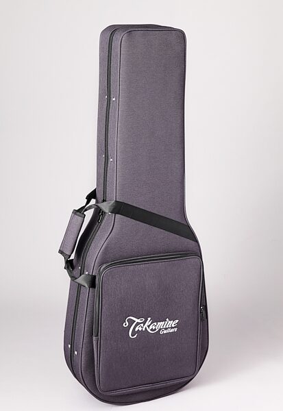 Takamine TSP148N Thinline Nylon Acoustic-Electric Guitar (with Gig Bag), Action Position Back