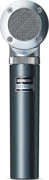 Shure Beta 181 Side Address Instrument Condenser Microphone, 181/BI, Bidirectional, Action Position Back
