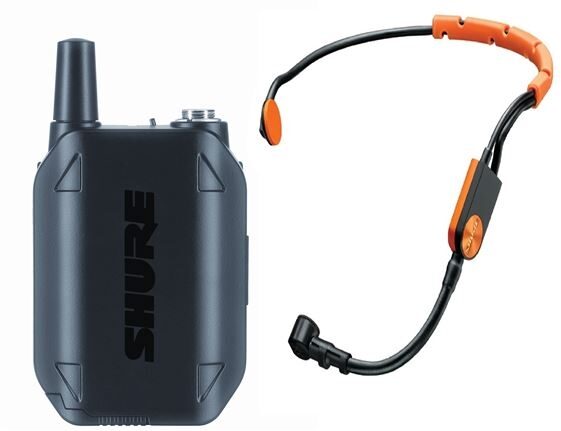 Shure GLXD14/SM31 Bodypack Wireless Headset Microphone System, Additional Bodypack and Headset