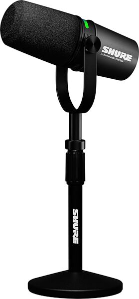 Shure MV7i Smart Microphone with Audio Interface, New, Action Position Back