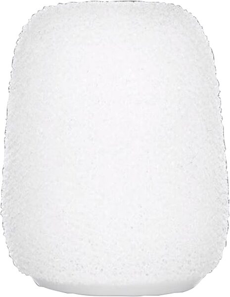 Shure RK514WS Foam Windscreen for MX Microphones, White, Action Position Back