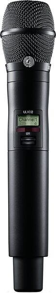 Shure ULXD2/K11B-H50 KSM11 Handheld Microphone Transmitter, Black, Band H50, Action Position Front