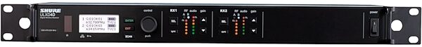 Shure ULXD4D Dual Digital Wireless Receiver, Channel J50A, Action Position Back