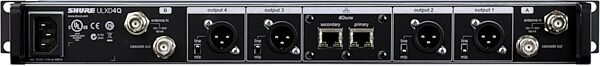 Shure ULXD4Q Quad Digital Wireless Receiver, Channel H50, Action Position Back