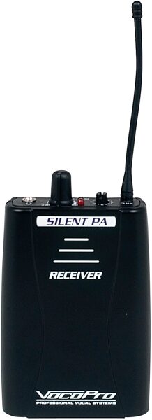 VocoPro SilentPA-SEMINAR10 UHF Wireless Audio System with 10 Bodypack Recivers, New, Bodypack Receiver Front
