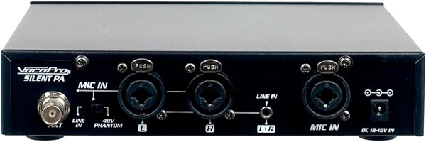 VocoPro SilentPA-SEMINAR10 UHF Wireless Audio System with 10 Bodypack Recivers, New, Transmitter Rear