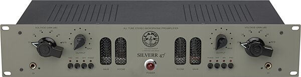 Heritage Audio & Lang Electronics Silverr 47 Tube Dual Microphone Preamp, New, Action Position Back