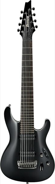 Ibanez SIR28FD Iron Label S Electric Guitar, 8-String, Iron Pewter