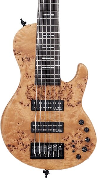 Sire Marcus Miller F10 Electric Bass, 6-String (with Case), Natural, Action Position Back