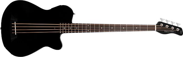 Sire Marcus Miller GB5 Acoustic-Electric Bass, Black, Action Position Back