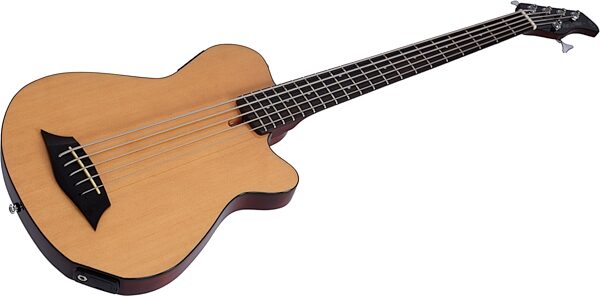 Sire Marcus Miller GB5 Acoustic-Electric Bass, 5-String, Natural, Open Box (Very Good), Action Position Back