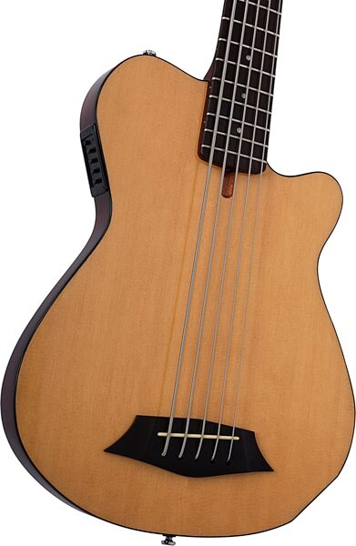 Sire Marcus Miller GB5 Acoustic-Electric Bass, 5-String, Natural, Open Box (Very Good), Action Position Back