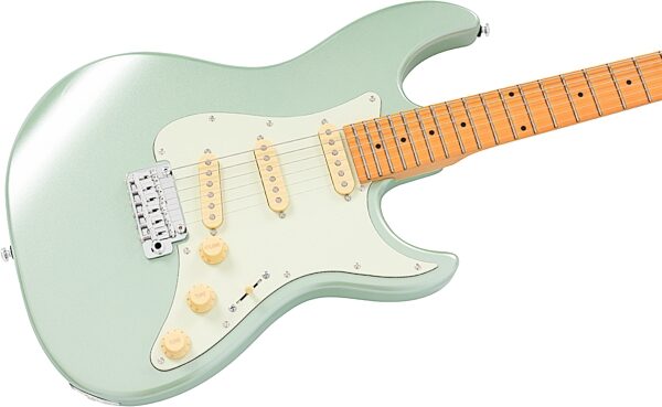 Sire Larry Carlton S5 Electric Guitar, Surf Green Metallic, Action Position Back