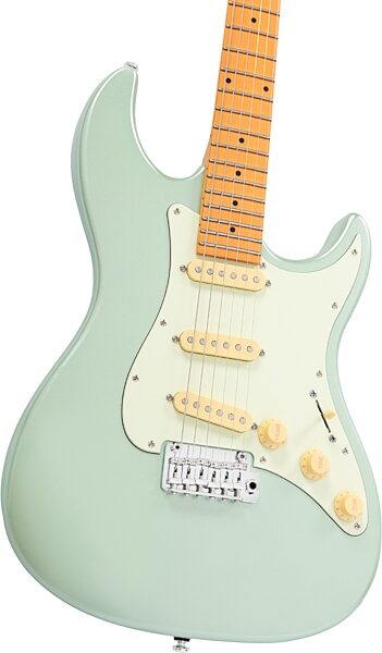 Sire Larry Carlton S5 Electric Guitar, Surf Green Metallic, Action Position Back
