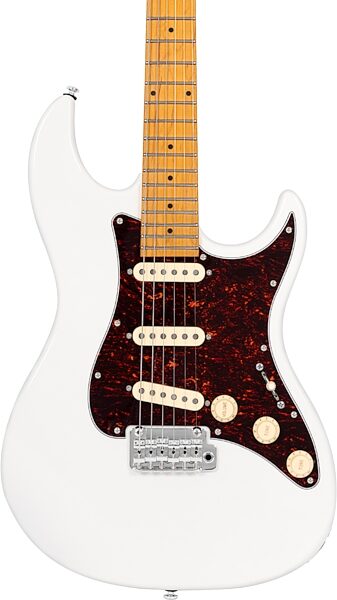 Sire Larry Carlton S5 Electric Guitar, Olympic White, Action Position Back