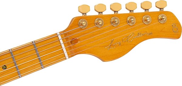 Sire Larry Carlton S10 SSS Electric Guitar (with Case), Tobacco Sunburst, Action Position Back
