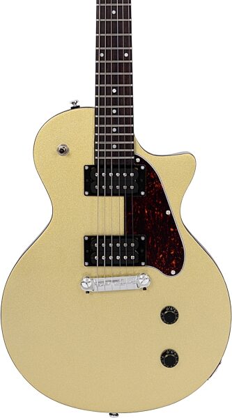 Sire Larry Carlton L3 HH Electric Guitar, Gold Top, Action Position Back
